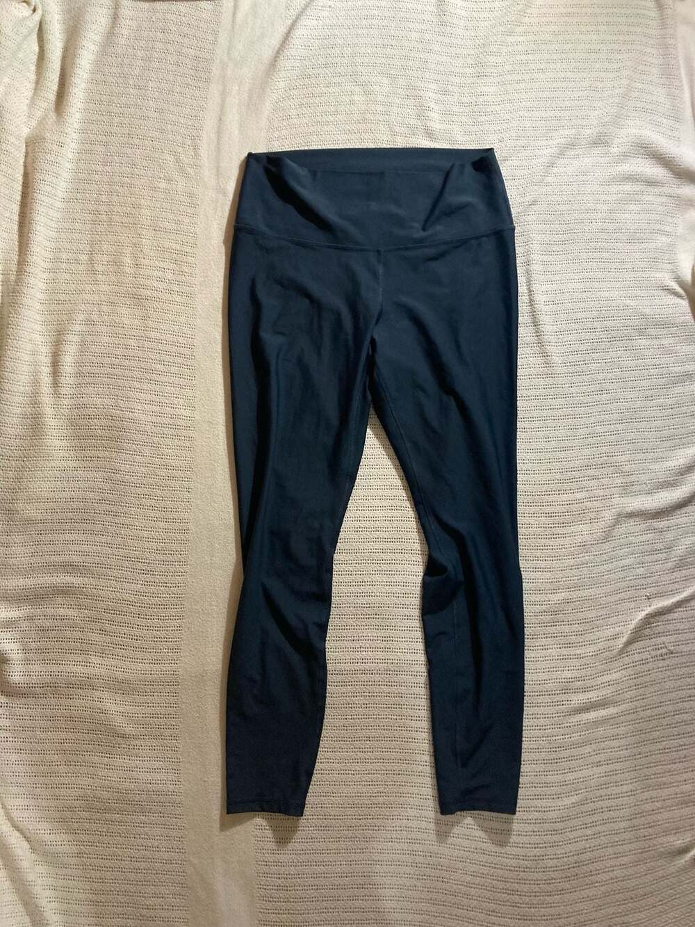 Old Navy Active PowerSoft High-Rise Leggings Size L Dark Navy